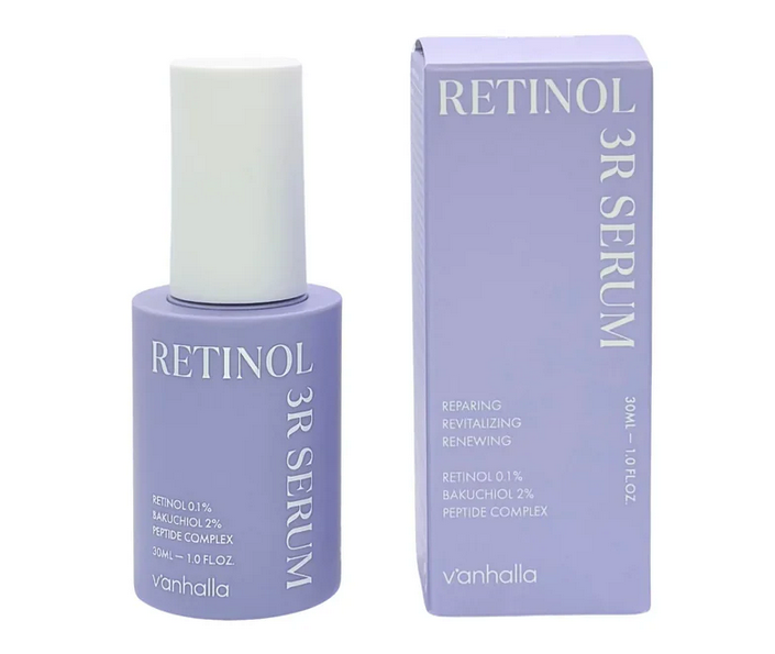 Retinol 3R Serum – 0.1% Pure Retinol + Bakuchiol 2% Serum