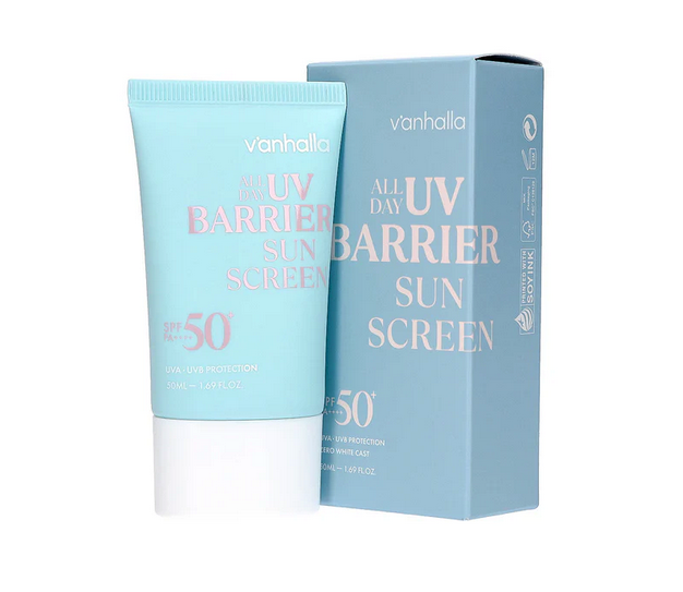 Allday UV Barrier Sunscreen – SPF50+ PA++++ chemical sunscreen