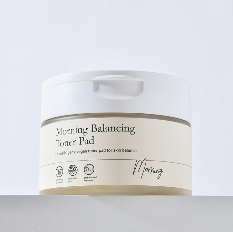 Morning Balancing Toner Pad (200ml/100pads) – Refreshing morning toner pads